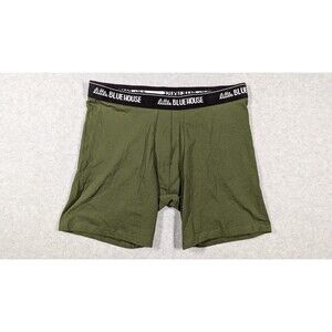 Hatley Little Blue House Men Boxer XL NWT Brief Buck Naked Deer Hunting Theme